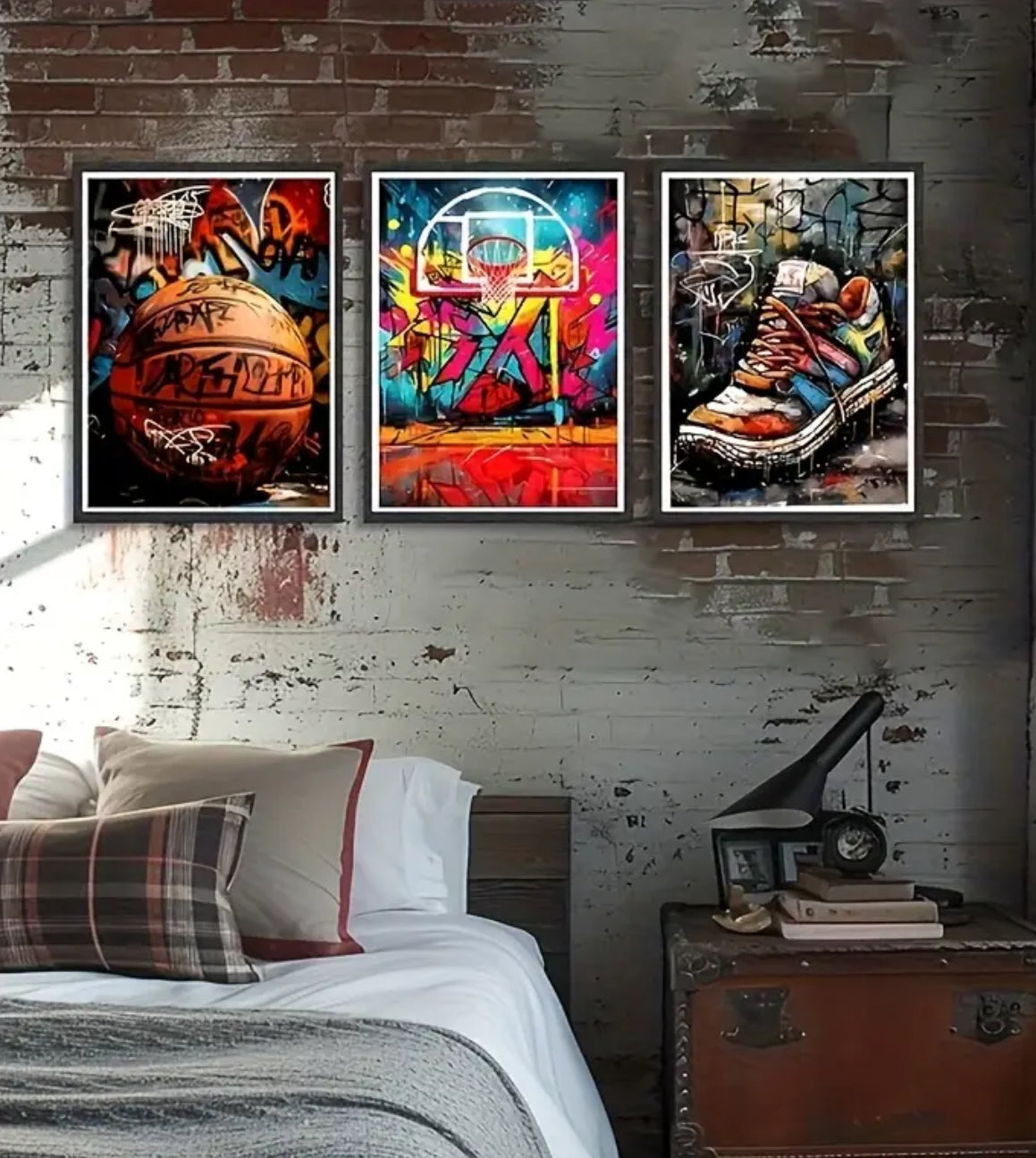 Three-piece canvas print