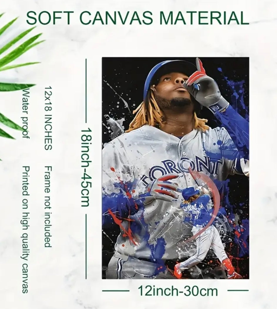 Vladimir Guerrero Junior canvas print