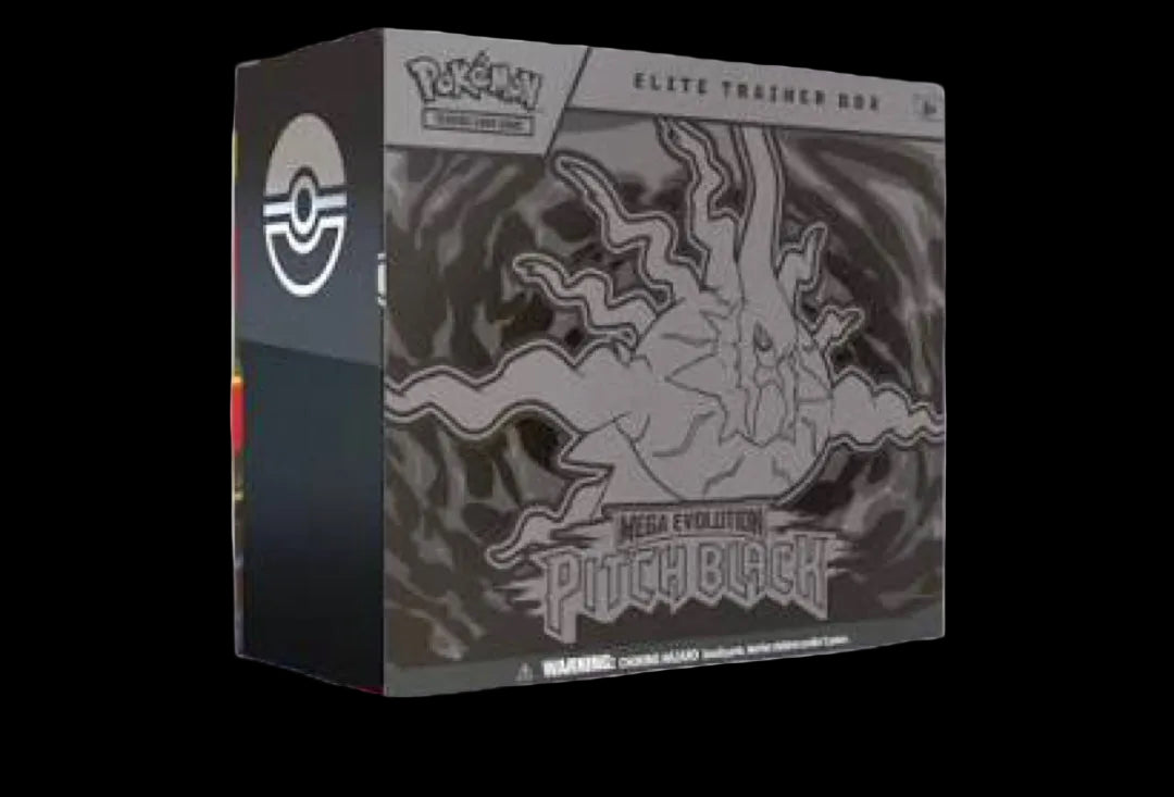 POKEMON TCG - MEGA EVOLUTION PITCH BLACK ELITE TRAINER BOX (pre-order release July 17)