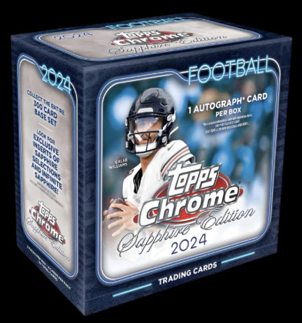 2024 Topps Chrome Football Sapphire Edition