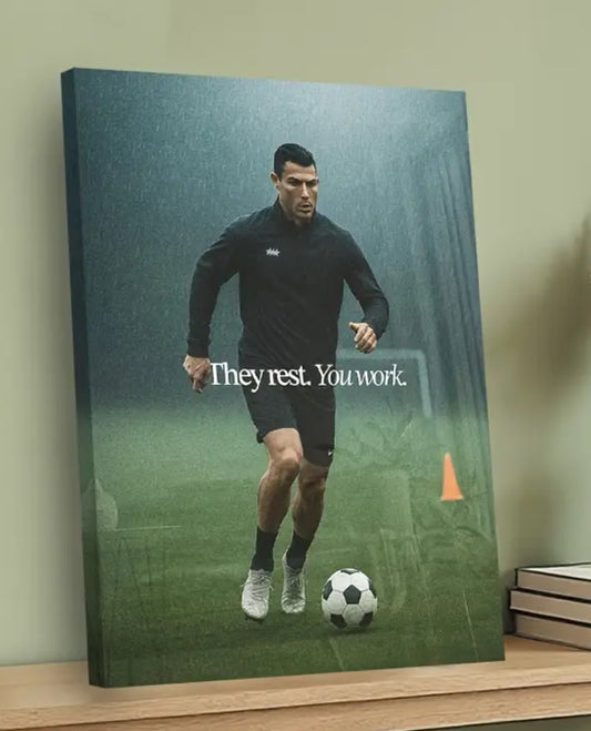 Ronald Canvas Print - Motivational Sports Decor