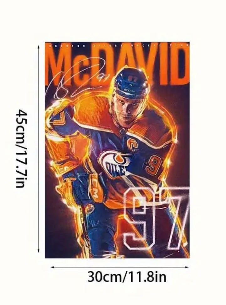 McDavid canvas print
