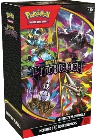 POKEMON MEGA EVOLUTION - PITCH BLACK BOOSTER BUNDLES (pre-order release July 17)