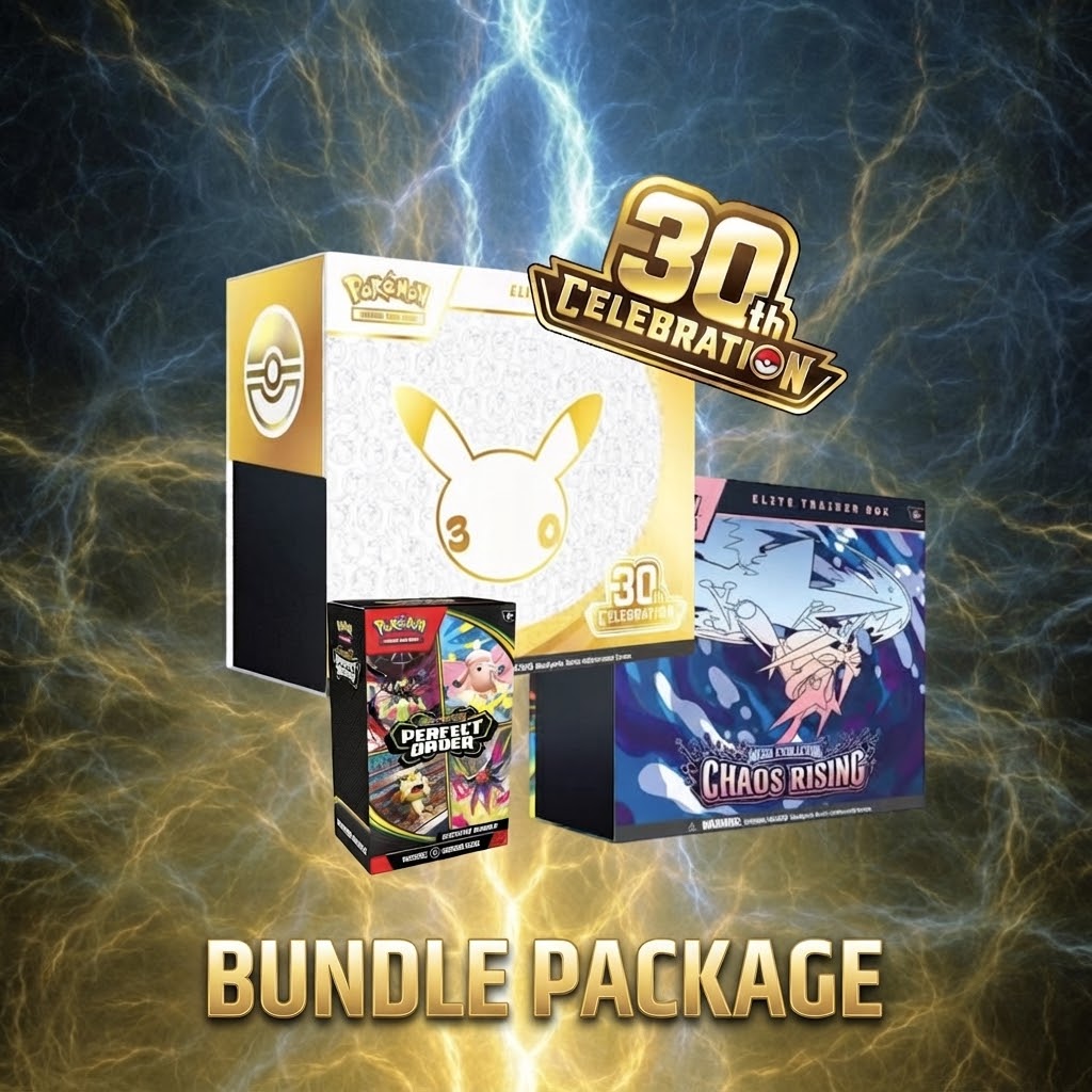 30th celebration, chaos rising, perfect order (bundle package pre-order Sept 18)
