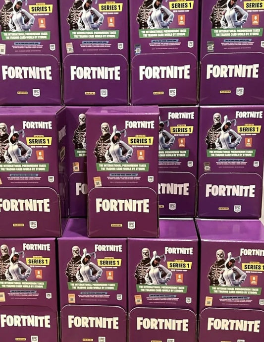 2019 Panini Fortnite series 1 Gravity box 36 packs! Gravity Feed USA Print