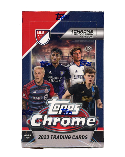 2023 Topps Chrome MLS Hobby Box