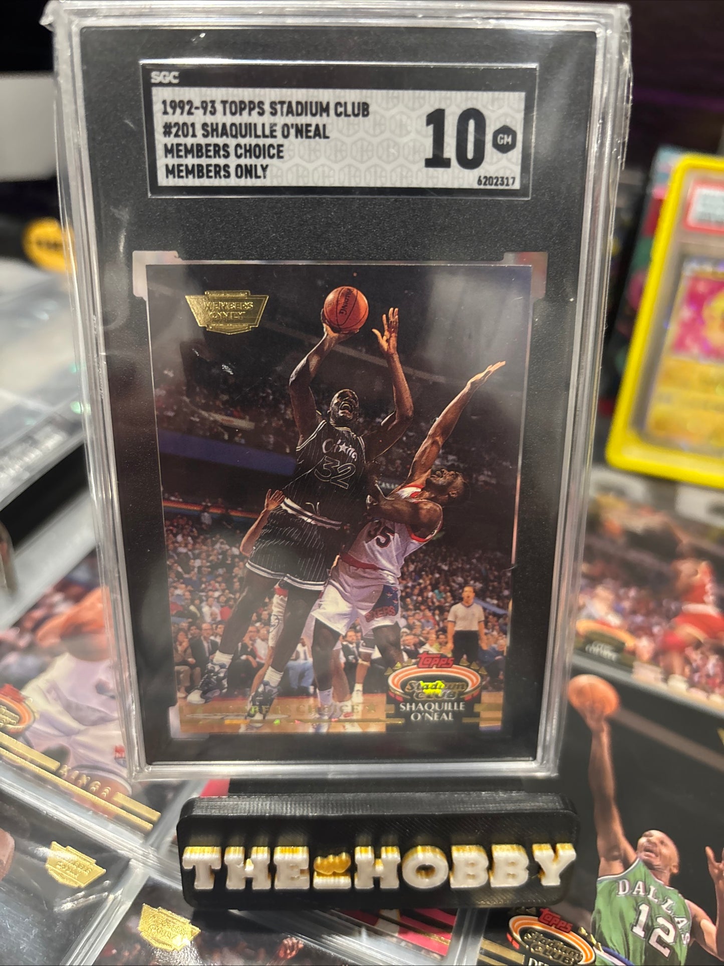 Items included
92/93 members only tops stadium club complete set with beam team graded by SGC

1987 NBA fleer sticker set grated PSA 8

1988 NBA fleer binder set with three Jordans included