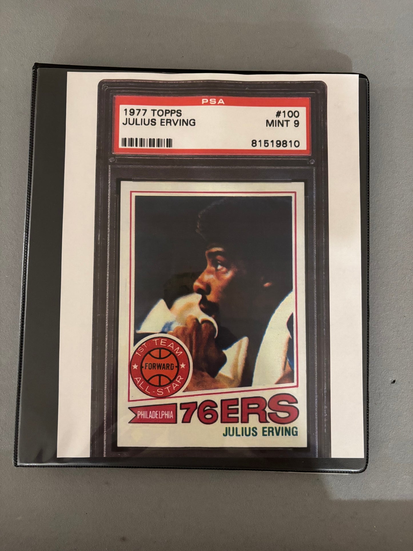 1977 Topps Basketball Complete Set with binder