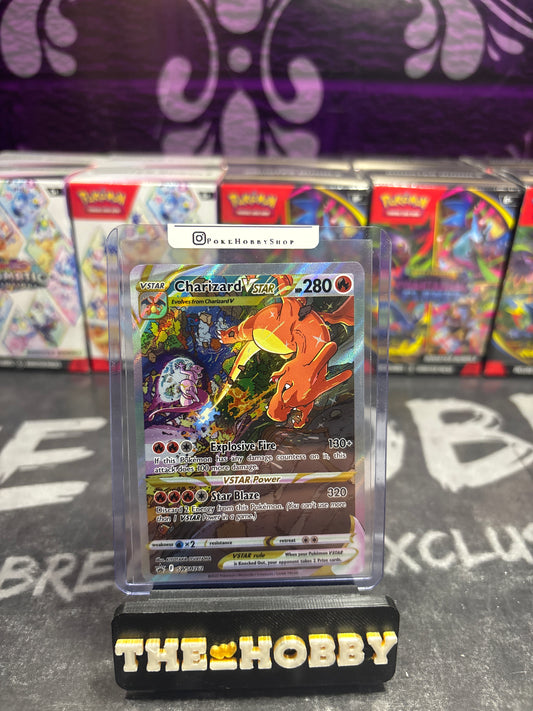 Charizard V star, sword & shield promo (LP)