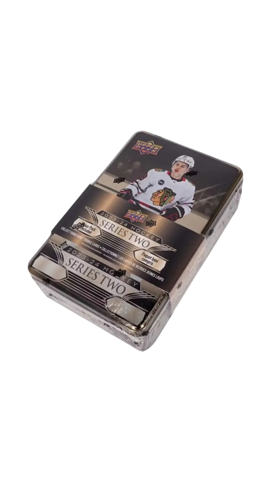 2023 - 2024 Upper Deck Series 2 Hockey Tin