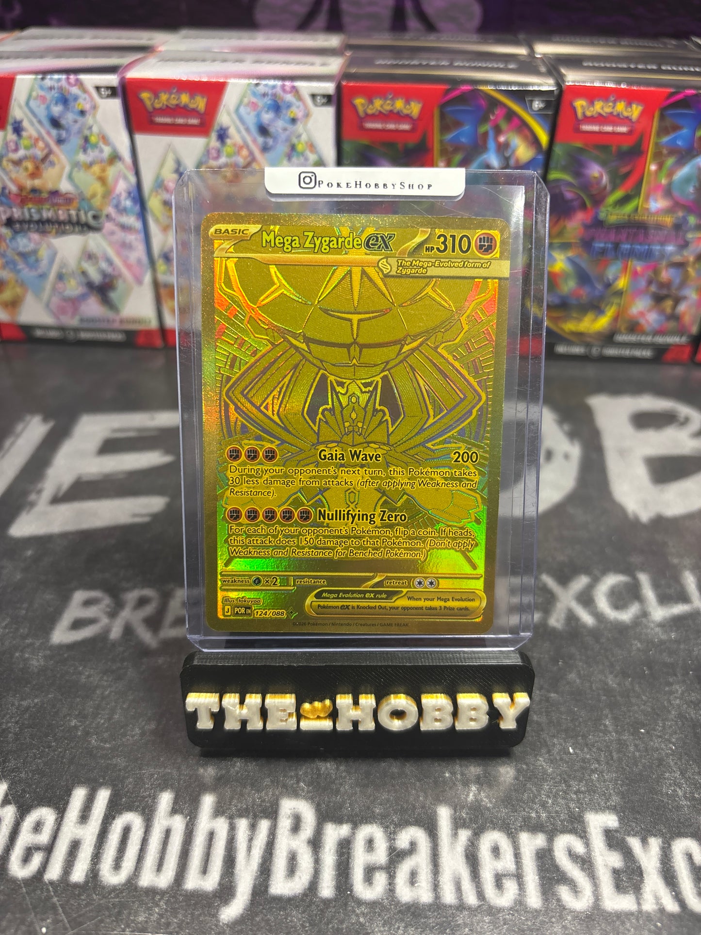 Mega Zygarde EX Gold (NM)