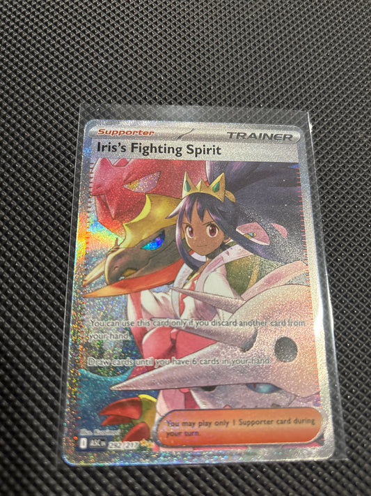 Iris's Fighting Spirit 292 / 217 SIR Pokemon Ascended Heroes NM