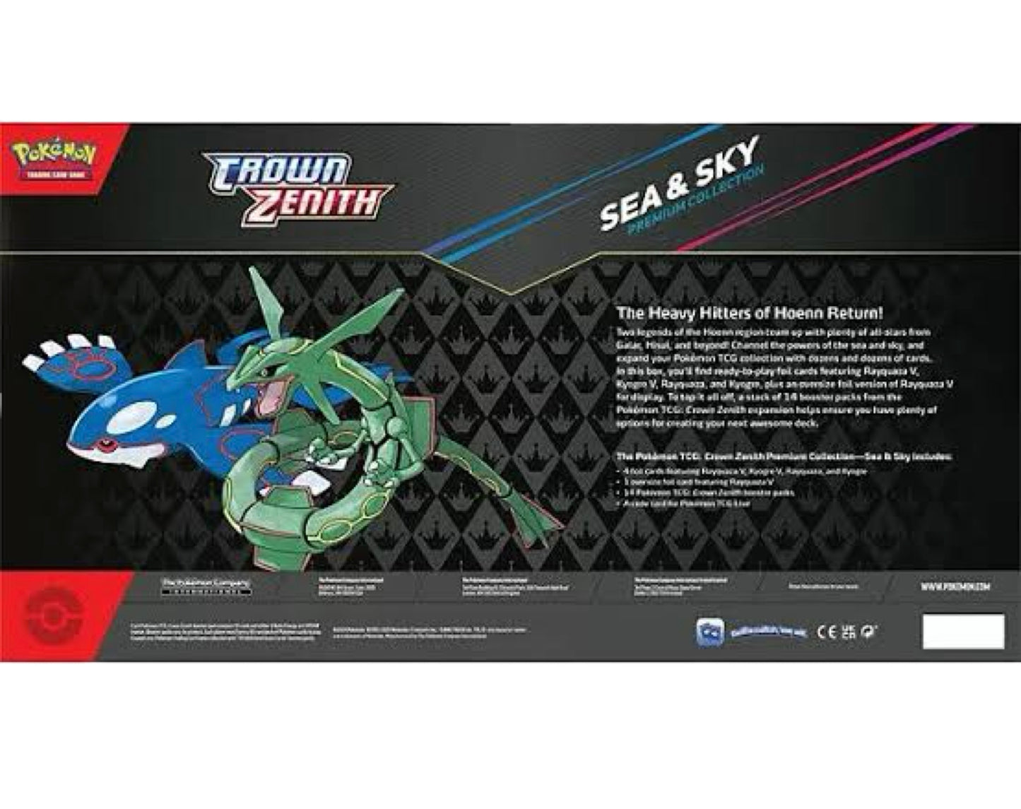 Pokemon TCG Crown
Zenith Sea and Sky
Premium Collection - 14
Booster Packs
