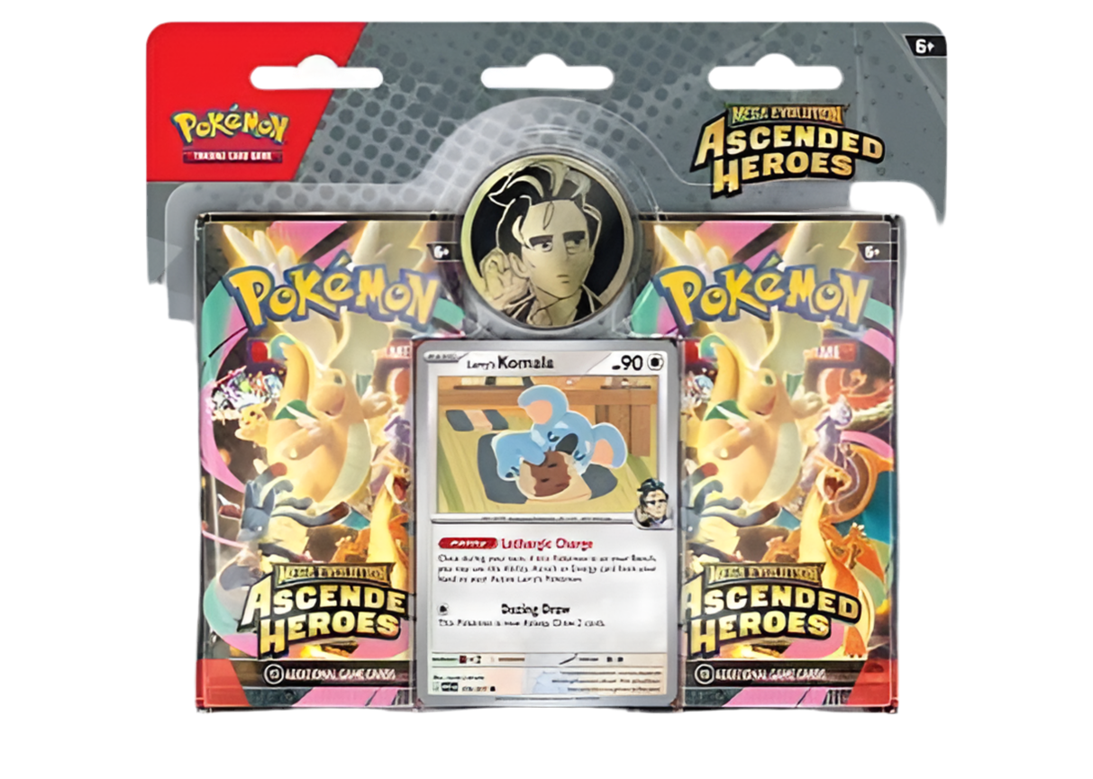 MEGA EVOLUTION ASCENDED HEROES LARRY 2 PACK BLISTER