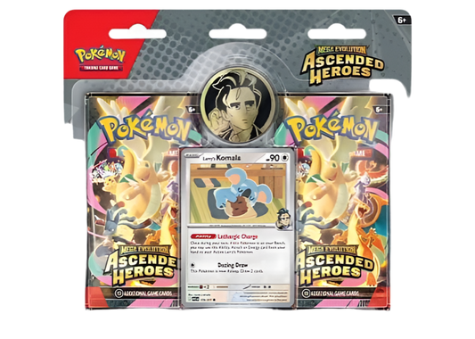 MEGA EVOLUTION ASCENDED HEROES LARRY 2 PACK BLISTER