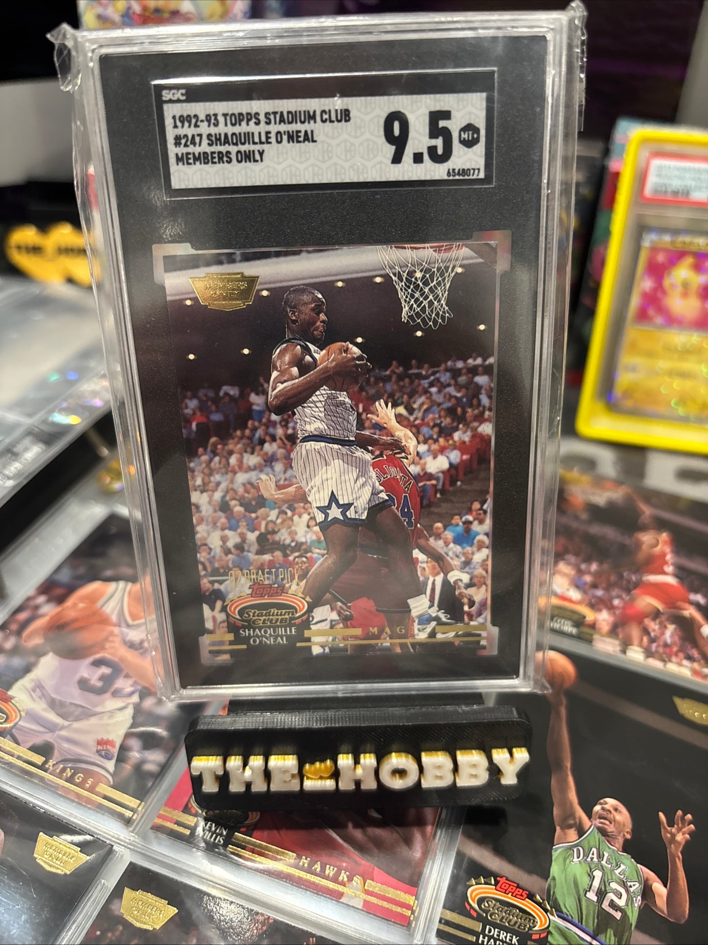Items included
92/93 members only tops stadium club complete set with beam team graded by SGC

1987 NBA fleer sticker set grated PSA 8

1988 NBA fleer binder set with three Jordans included