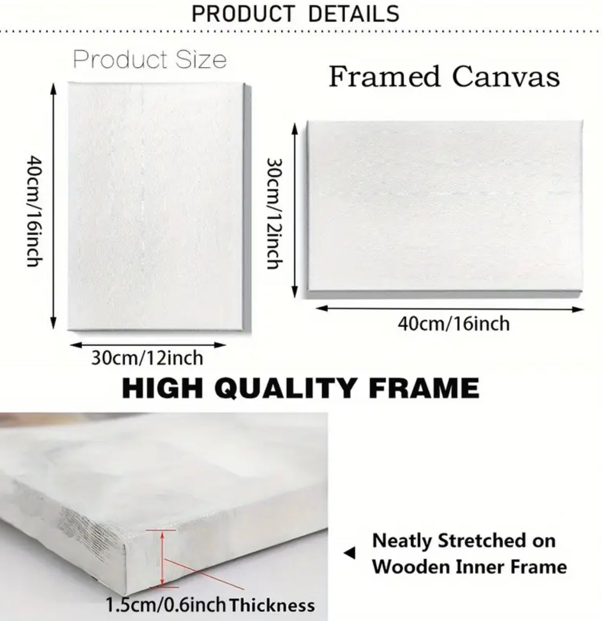 Three-piece Canvas print