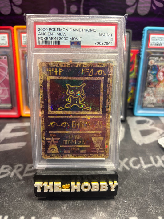 2000 Pokémon movie promo Ancient Mew PSA 8