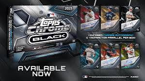 2023 Topps Chrome Black Baseball Hobby Box