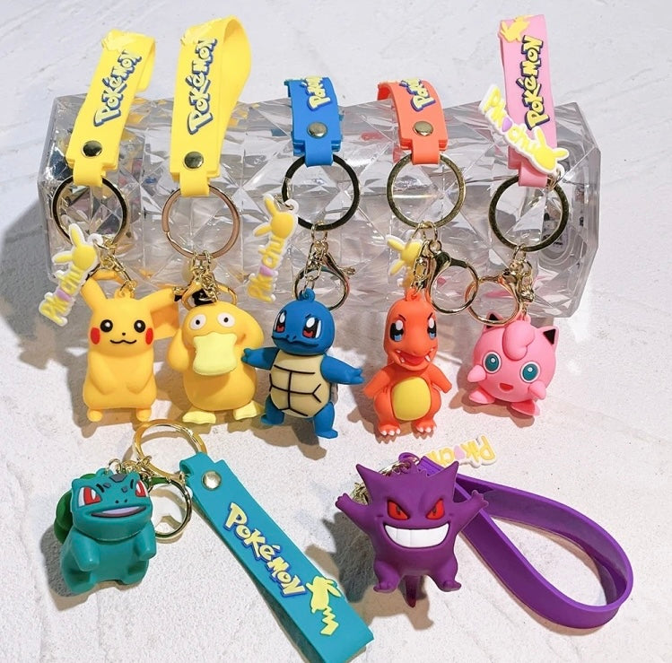 3D Pokemon Keychain