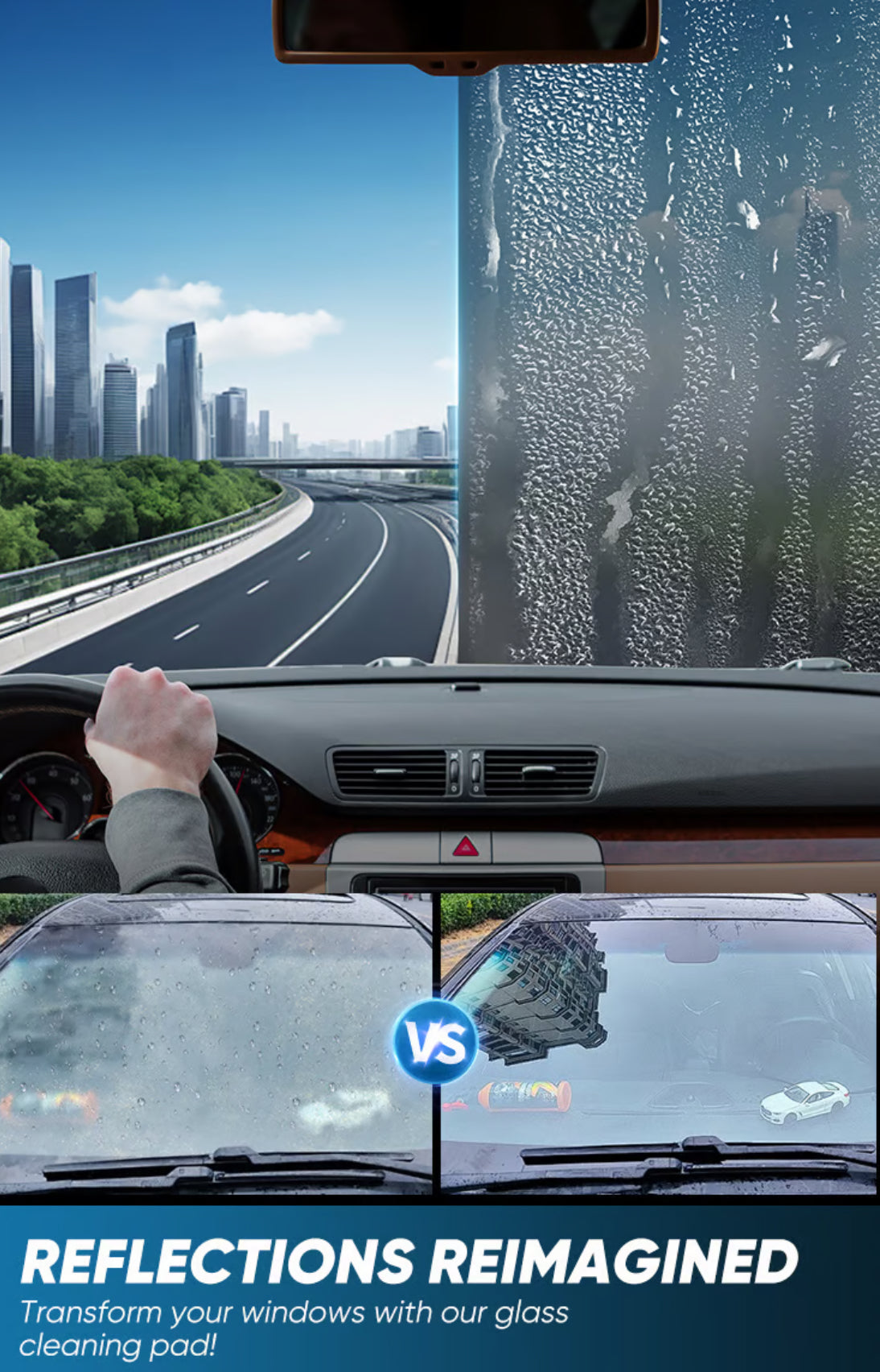 Glass Polishing Degreaser Windshield Cleaning