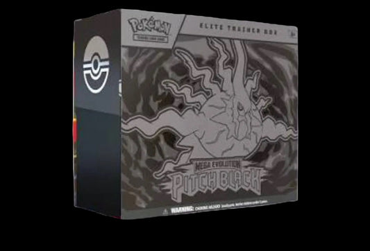POKEMON TCG - MEGA EVOLUTION PITCH BLACK ELITE TRAINER BOX (pre-order release July 17)