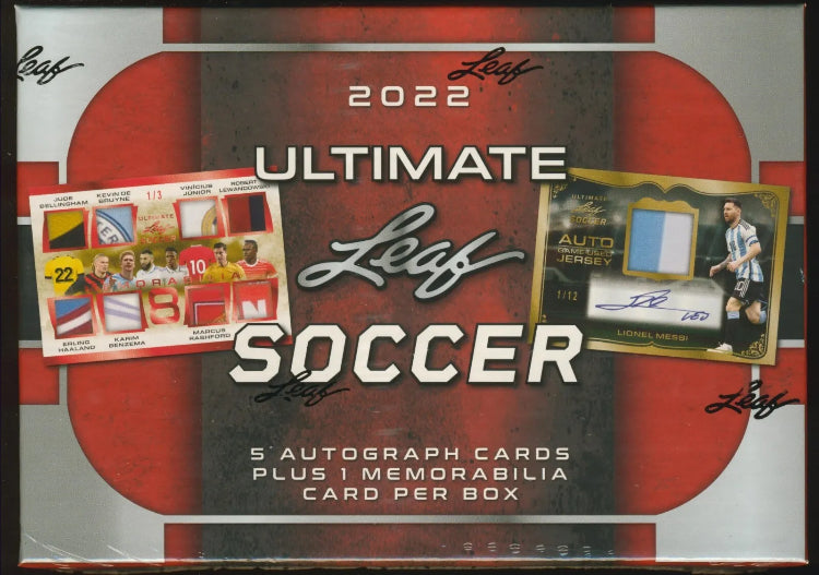 2022 Leaf Ultimate Soccer Hobby