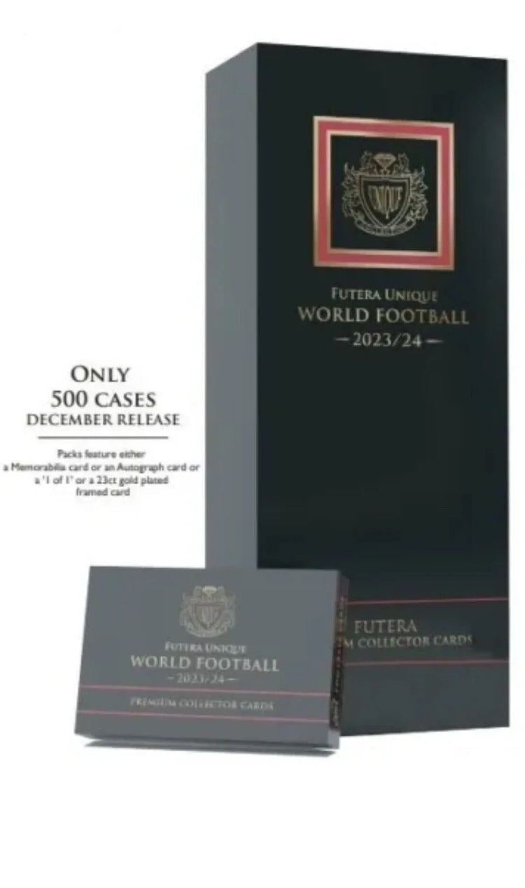 2023/2024 Futera Unique World Football Soccer Hobby Box