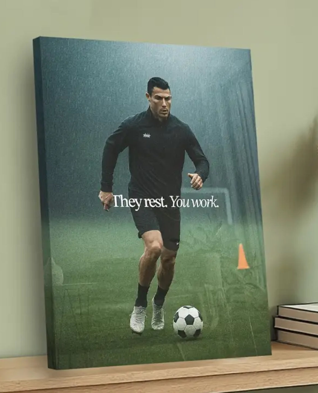 Ronald Canvas Print - Motivational Sports Decor