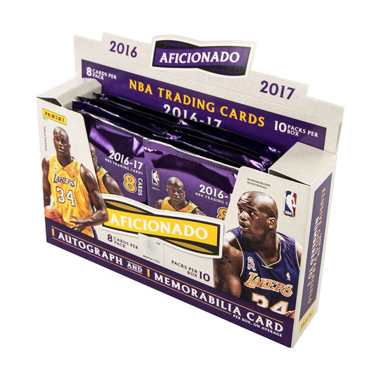 2016-17 Panini Aficionado Basketball Hobby Box Factory Sealed (80 Cards)