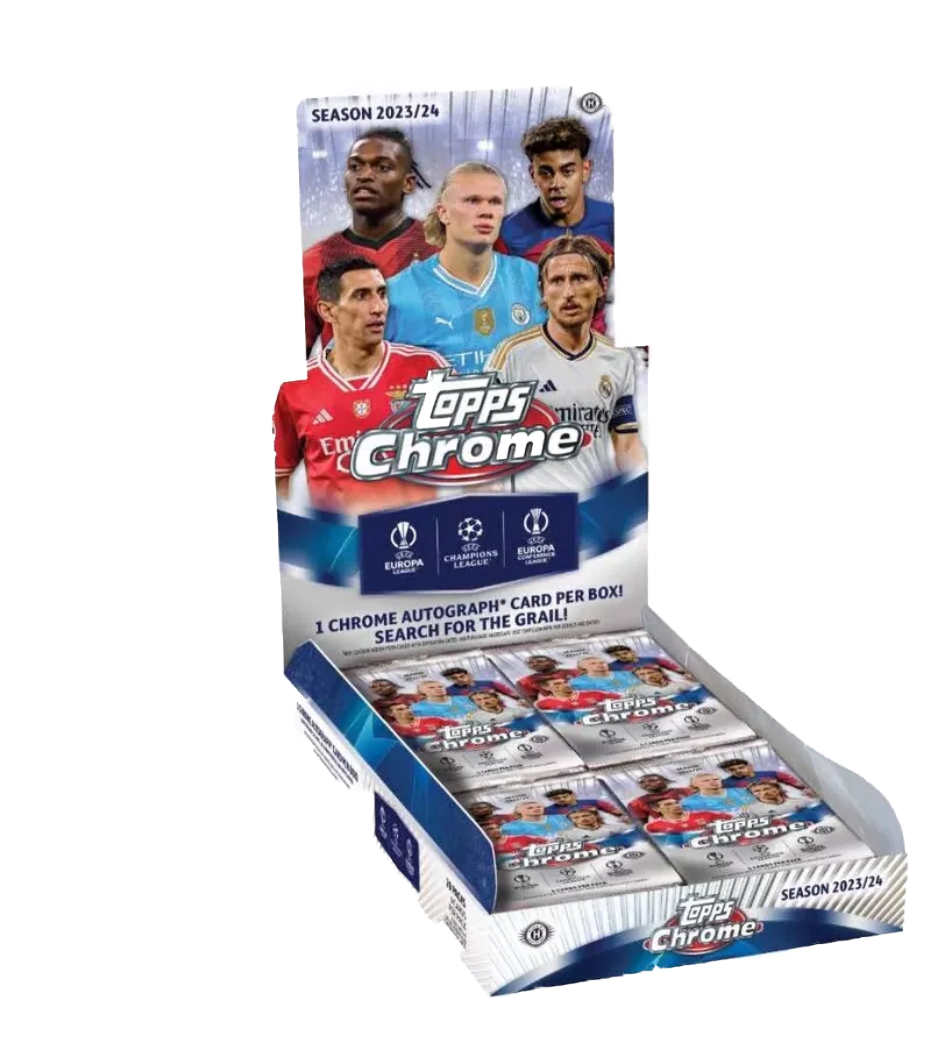 2023/24 Topps UEFA Club Competitions Chrome Soccer Hobby