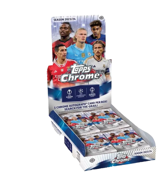 2023/24 Topps UEFA Club Competitions Chrome Soccer Hobby