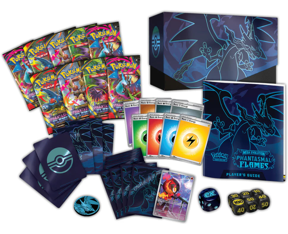 Mega Evolution Phantasmal Flames Elite Trainer Box