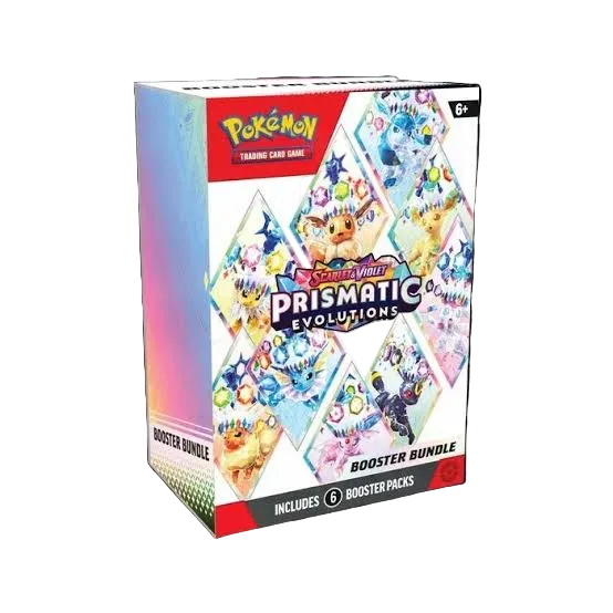 TCG: Scarlet & Violet—Prismatic Evolutions Booster Bundle