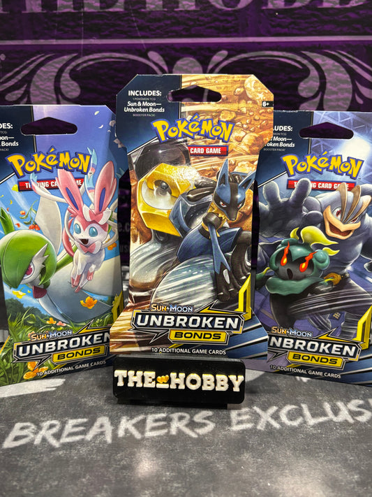 Sun and moon unbroken bonds sleeved booster pack