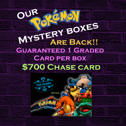 Pokémon Mystery Box 1 Graded Card Guaranteed