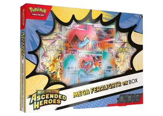 Pokemon Mega Evolution Ascended Heroes Mega ex Box (Randomly Selected)