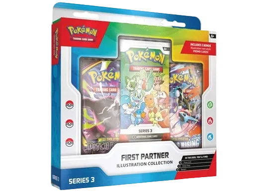 Pokemon First Partner Illustration Collection Box Series 3 (pre-order August 7)
