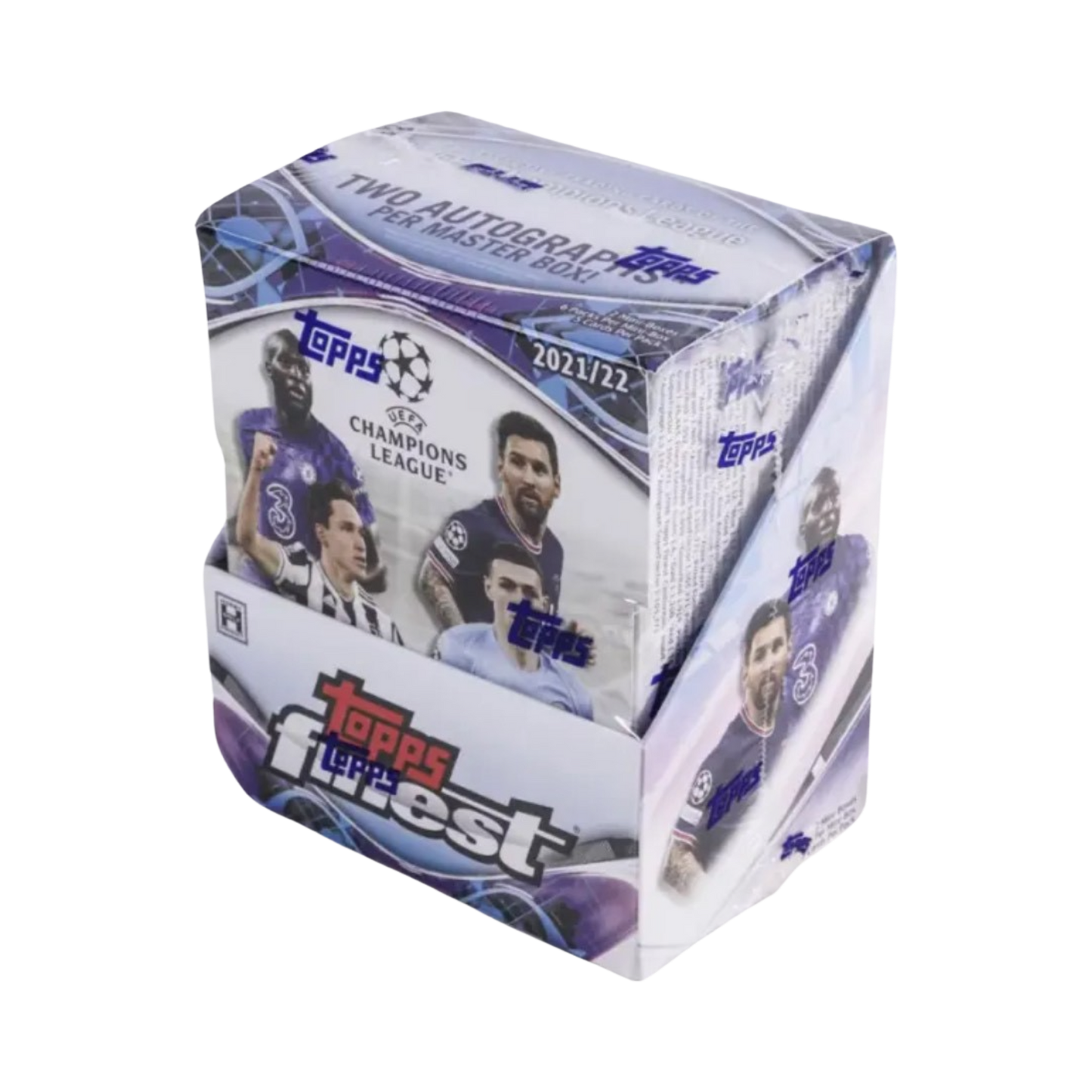 2021/22 Topps Finest UEFA Champions League Soccer Hobby Box