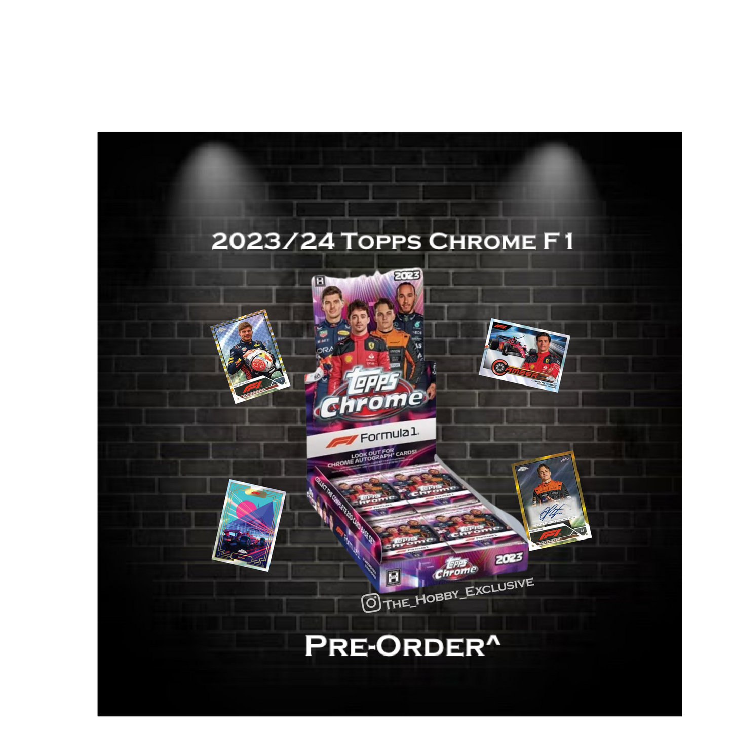 2023/24 Topps Chrome Formula 1 Racing Hobby Box