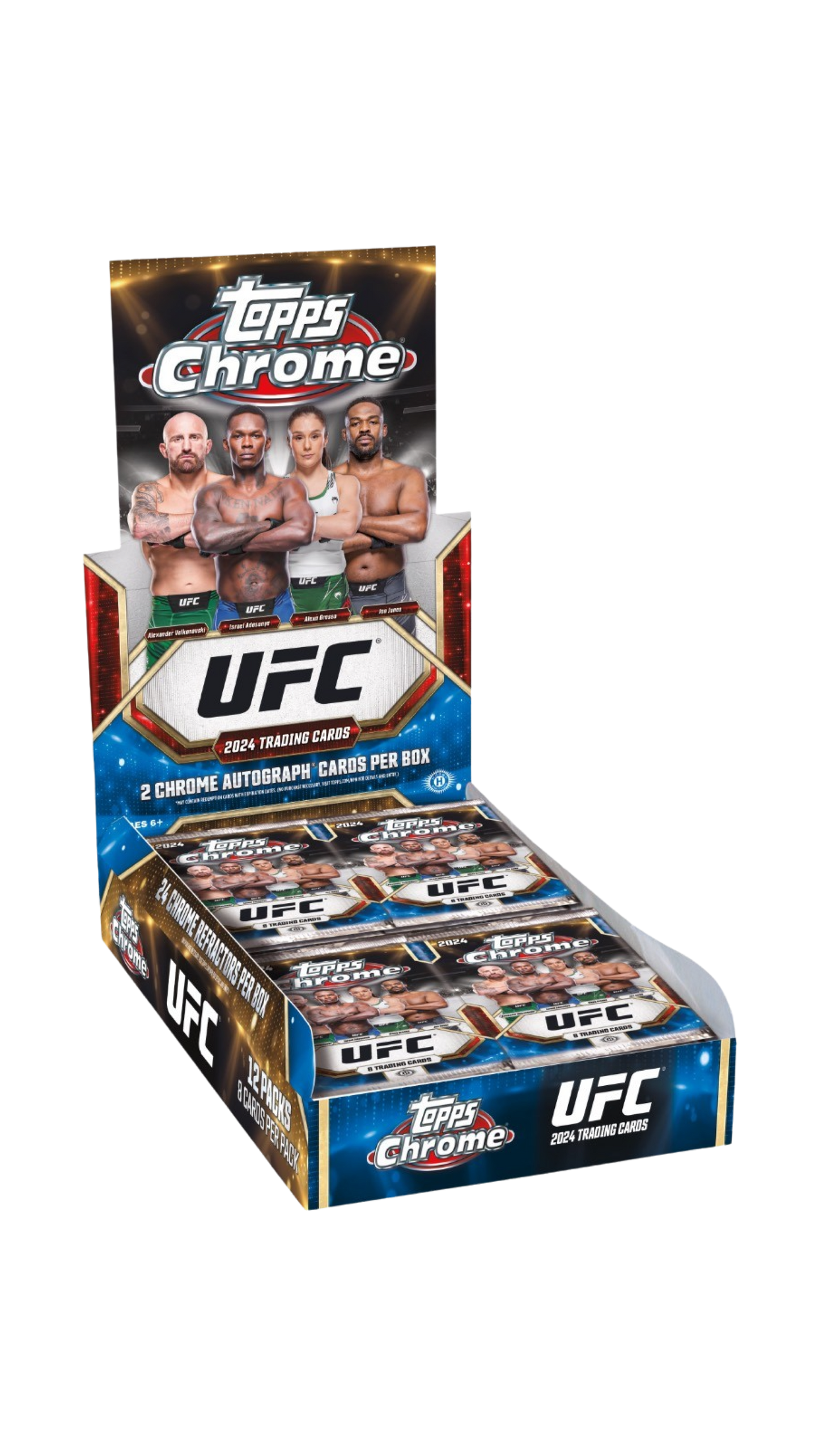 2024 Topps UFC Chrome Hobby Box