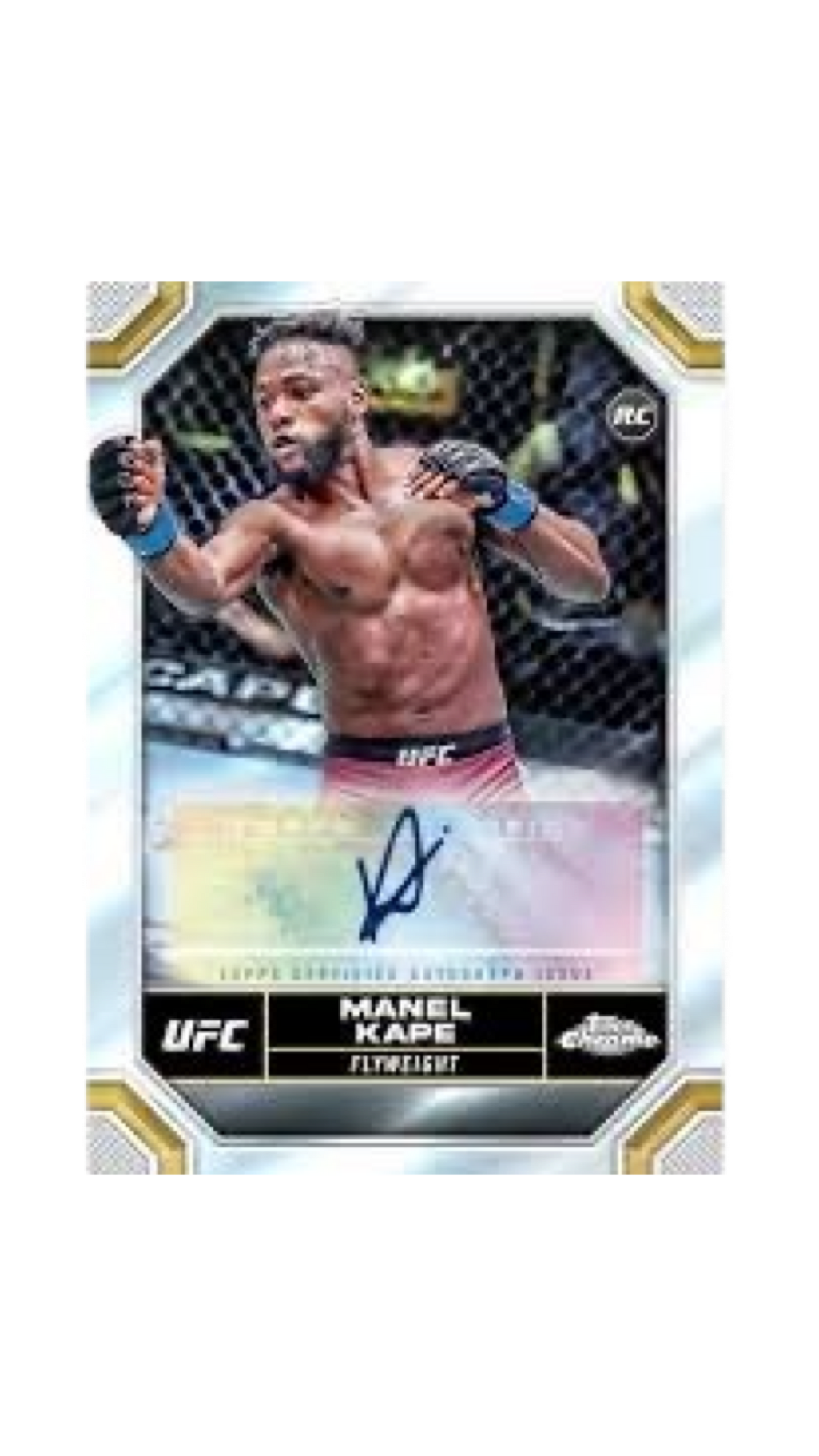 2024 Topps UFC Chrome Hobby Box