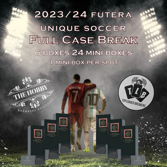 23/24 Futera Full Case Break High-End Soccer Save On Multiple Spots