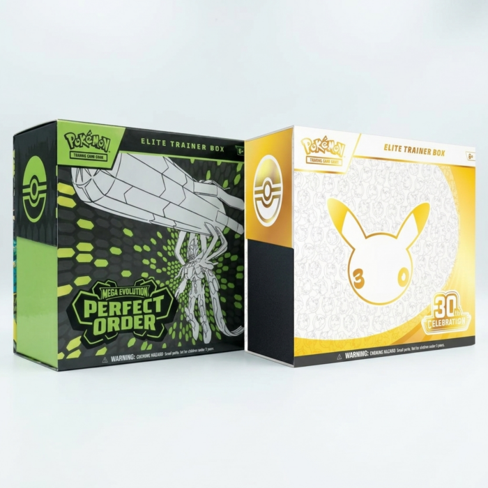 (Bundle package)30th Celebration and Perfect Order ETB’s pre-order Sept 18