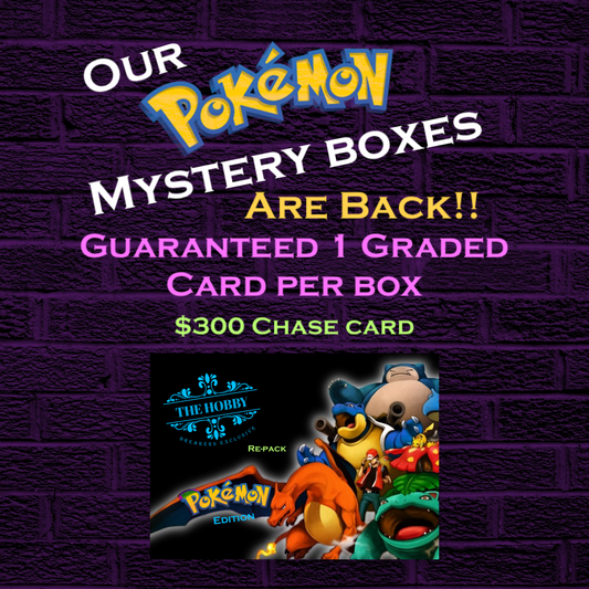 Pokémon Mystery Box 1 Graded Card Guaranteed