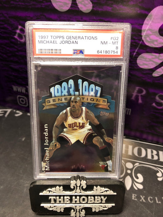 NBA - 1997 Michael Jordan Die Cut Generations