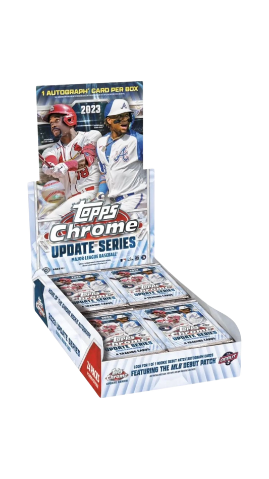 2023 Topps Chrome Update Series Baseball Hobby Box