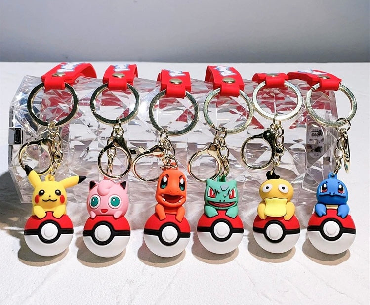 3D Pokemon Keychain