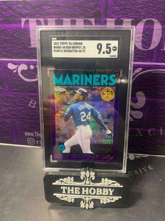 MLB - Ken Griffey Jr. Purple Ref 48/75