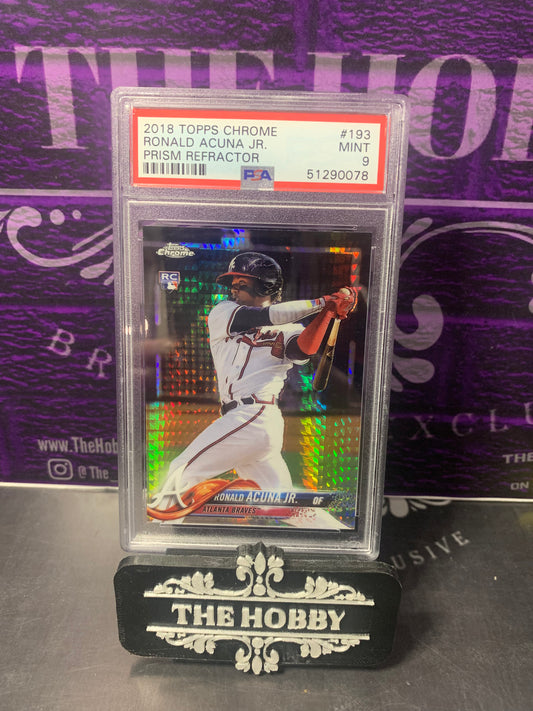 MLB - Ronald Acuna Jr. Rookie Prism Refactor